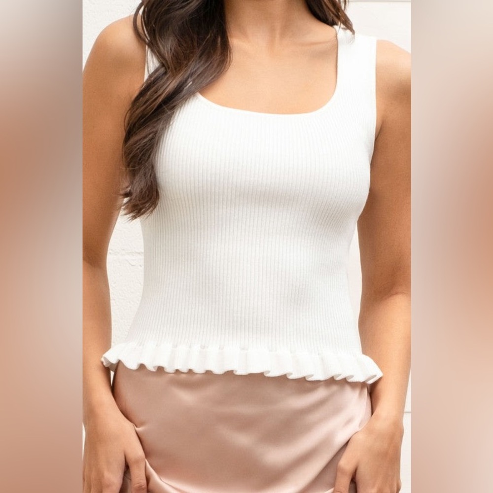 White Tank Top NWOT